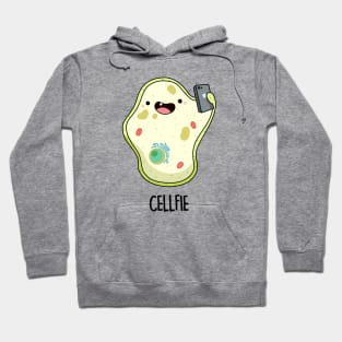 Cellfie Funny Biology Pun Hoodie